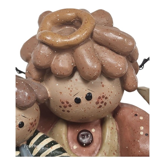 CMI Henton Resin Angel Figurine Mommy "Angels Are Mommies With Wings" 7" x 5" - Picture 7 of 11